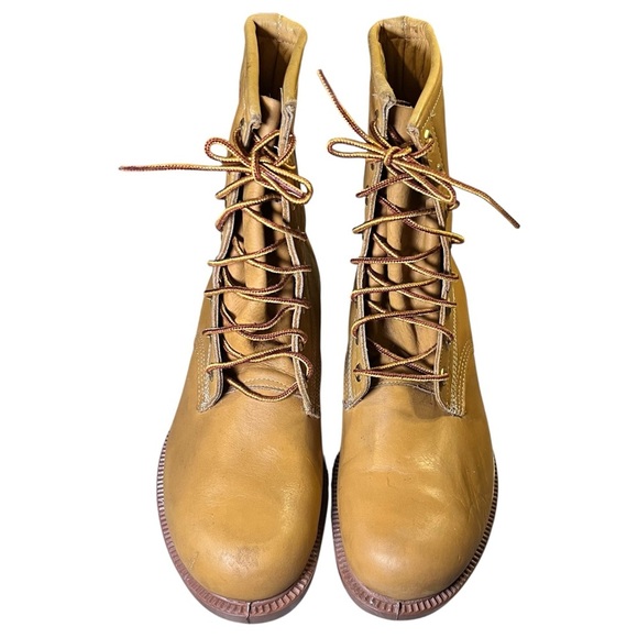 Greb Tan Leather Insulated Work Boots 8.5 - Picture 3 of 13